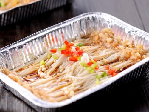 安阳锡纸烤金针菇